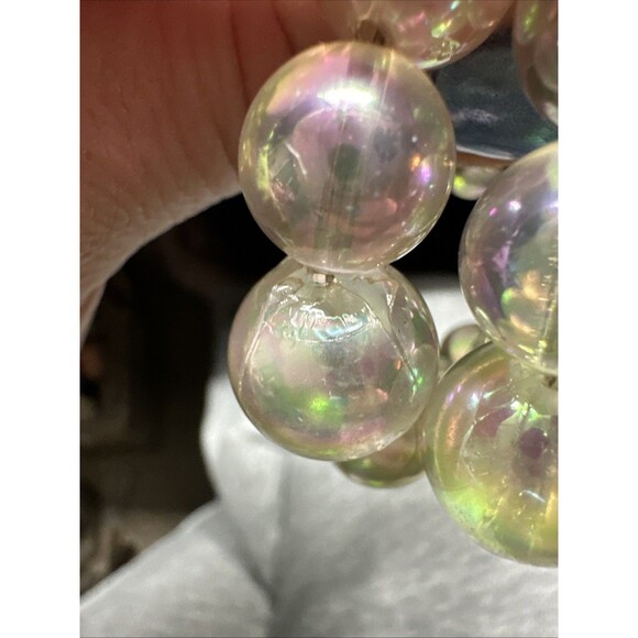 Vintage Iridescent Bubble Coil Bracelet - Picture 8 of 11